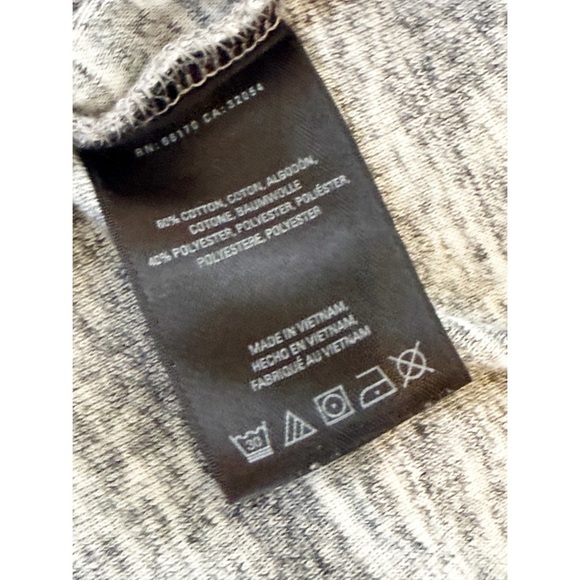 Maeve Anthropologie Gray Wrap T-shirt Dress M - Picture 6 of 7